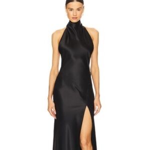 SAU LEE Penelope Gown in Black